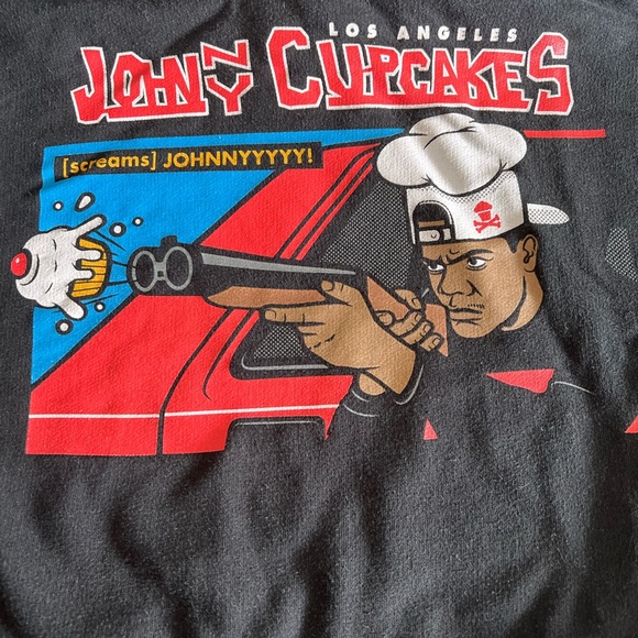 Johnny Cupcakes Sweaters - Jonny cupcakes Los Angeles hoodie
